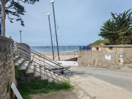 Geocaching Saint-Lunaire, côté terre