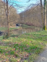 L'eau rigole au canal