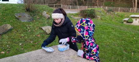 La cache à l'eau